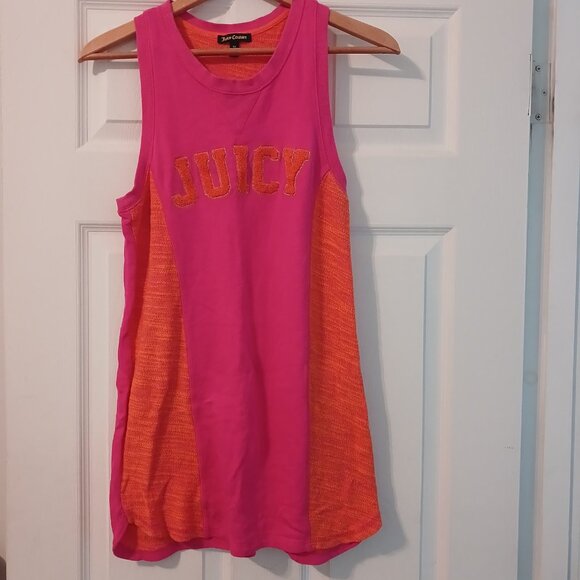 Juicy Couture Pink and Orange Dress - Picture 1 of 4